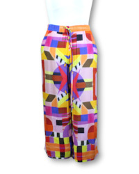 Maaike. Cubist Print Pant - Size 2XL