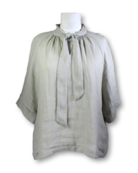 Caroline Sills. Tie Neck Blouse - Size 12