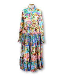 Coop. Long Sleeve Maxi Dress - Size XS