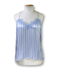 Cami NYC. Lace Trim Silk Cami Top - Size S