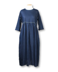 Hej Hej. Linen Midi Dress - Size 8