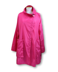 Paula Ryan. Boxy Zipped Anorak Raincoat - Size M