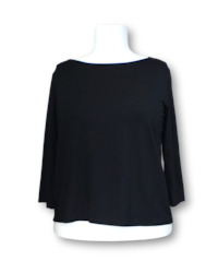 Mela Purdie. Boat Neck Top - Size 16