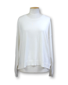 Recline by Taylor. Open Back Knit Top - Size L