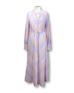 Decjuba. Long Sleeve Maxi Dress - Size 14