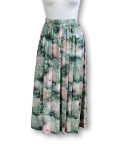 Juliette Hogan. Silk Midi Skirt - Size 6