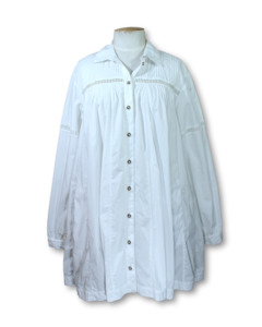 Free People. Smock Mini Shirt Dress - Size S