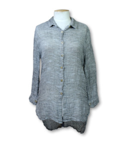 Clothing: Estilo Emporio. Linen Shirt - Size S