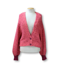 POM Amsterdam. Chucky Knit Cardigan - Size S.