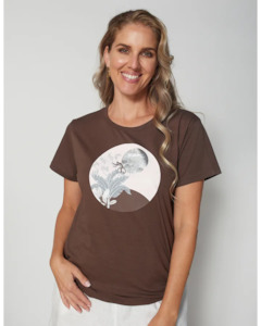 Stella + Gemma - T Shirt - Chocolate Tulleries Umber