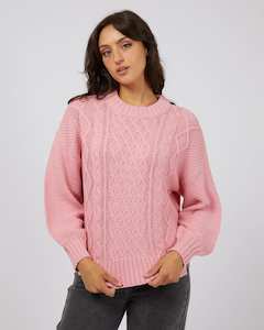 All About Eve Rue Sweater - Pink