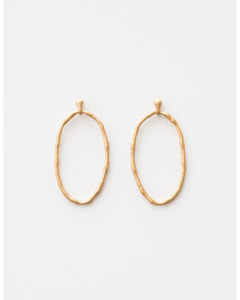 Stella + Gemma - Organic Oval Earrings