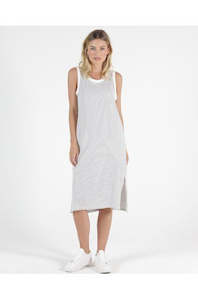 Latest Arrivals: Betty Basics Arwin Dress White/Black Stripe