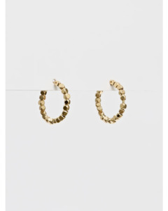 Stella + Gemma - Nugget Hoop Earrings