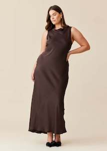 Womenswear: Firebird Cowl Gown