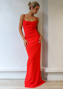 Womenswear: Bailey Gown Red