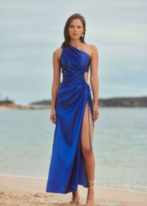 Nour Maxi Dress Cobalt