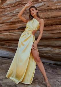 Nour Maxi Dress Yellow