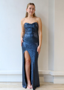 Womenswear: Valentina Gown Navy