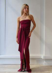 Womenswear: Royalty Gown Wine