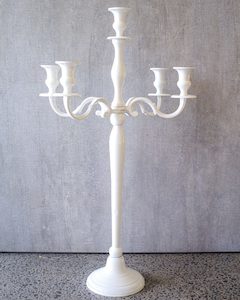 A103: White Candelabra