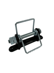 Polytape Connection/Tensioner Insulator with twin buckle & nuts Styx Solutions