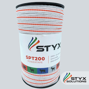 Powertape 6 x S/S wires, 12mm wide x 200m Styx Solutions