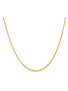 Internet only: 4MM Rope Chain - Gold