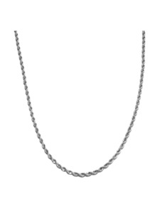 4MM Rope Chain - White Gold