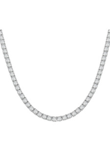 5MM Tennis Chain - White Gold