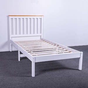 Hayes Solid Pine Bed Frame Single