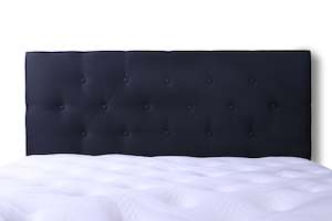 Furniture: Fenland Headboard Black Super King