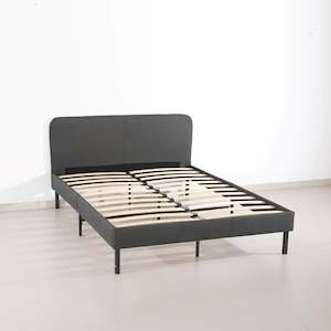 Slate Bed Frame Grey Double