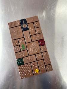 In person class - Advent chocolate bar - 1/12