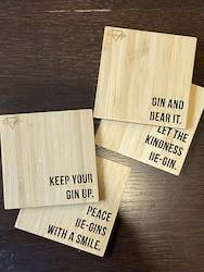 Gin Coaster set - Kindness