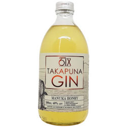 Takapuna Gin Collection Manuka Honey Gin 500ml