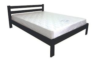 Furniture: Tina King Single Bed – Black