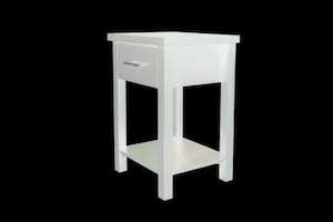 Tina 1 Drw Bedside – White ( MIn Order 2 )