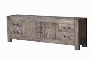 Furniture: Entertainment Buffet – Old Elm