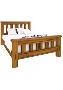 American Rustic King Bed