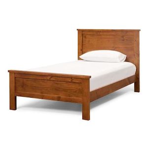 Furniture: Master Queen Bed – Honey Colour