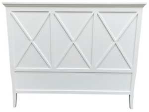 Furniture: Villa Queen Headboard – White Poplar