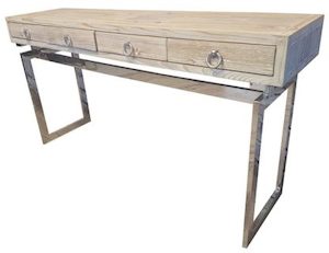 Pioneer Hall Table – Reclaimed Elm