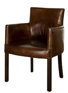 Ithaca Carver Chair Vintage Cigar