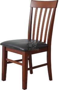 Kingston Dining Chair – Teak- PU