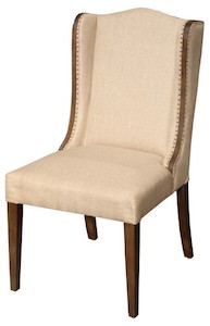 Furniture: Orlando Dining Chair W / American Oak Frame