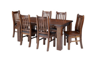 Furniture: Felton 7 Piece Dining Suite. 1500 x 900