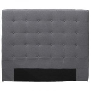 Charly Queen HeadBoard – Grey Linen