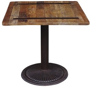 CafÉ Table Elm Top