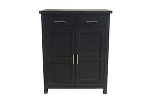 Tina – Black Shoe Cabinet